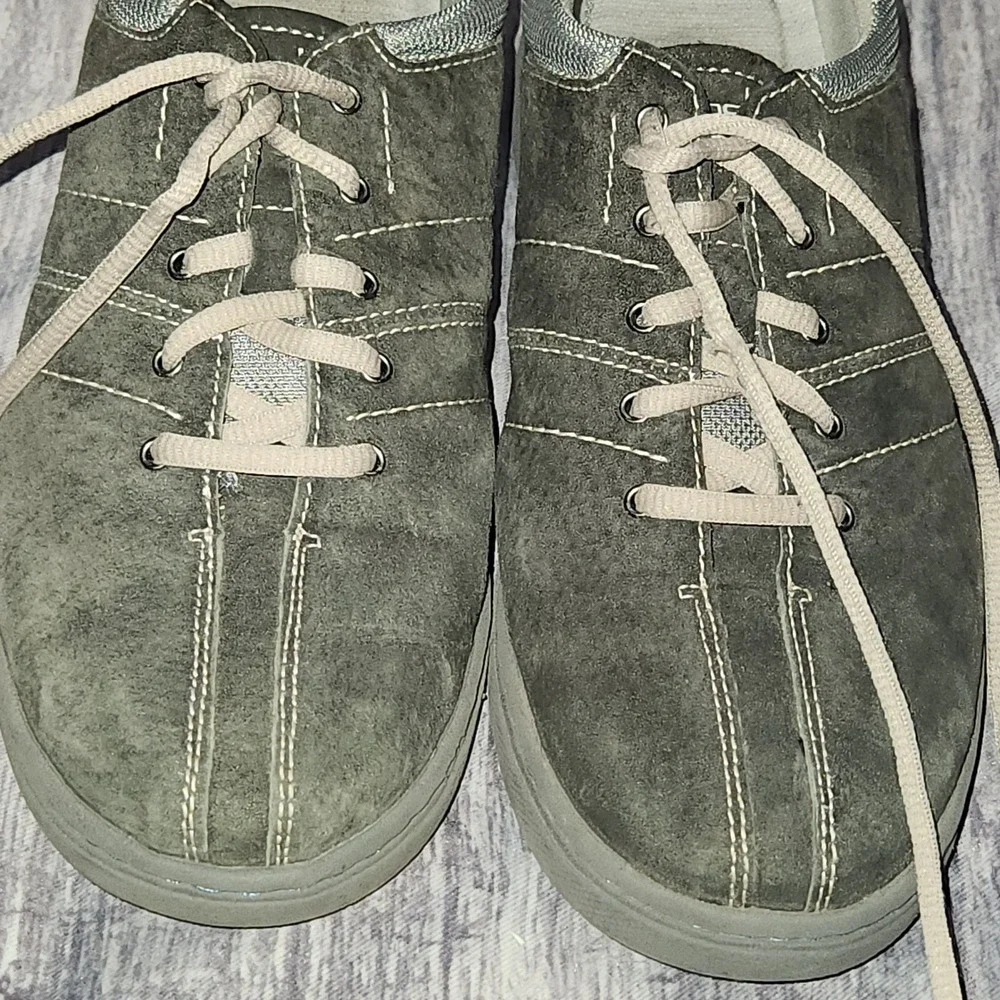 Dansko Leather‎ Upper Fabric Lining Gray Casual Comfort Shoes - Size EU 40